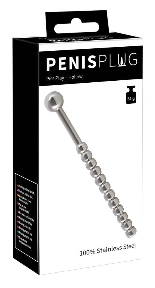 Orion PissPlug Piss Play Hollow Stainless Steel Penis Plug