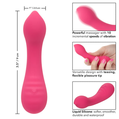 Pixies TEASER Mini Vibrator with Teasing Flexible Pleasure Tip