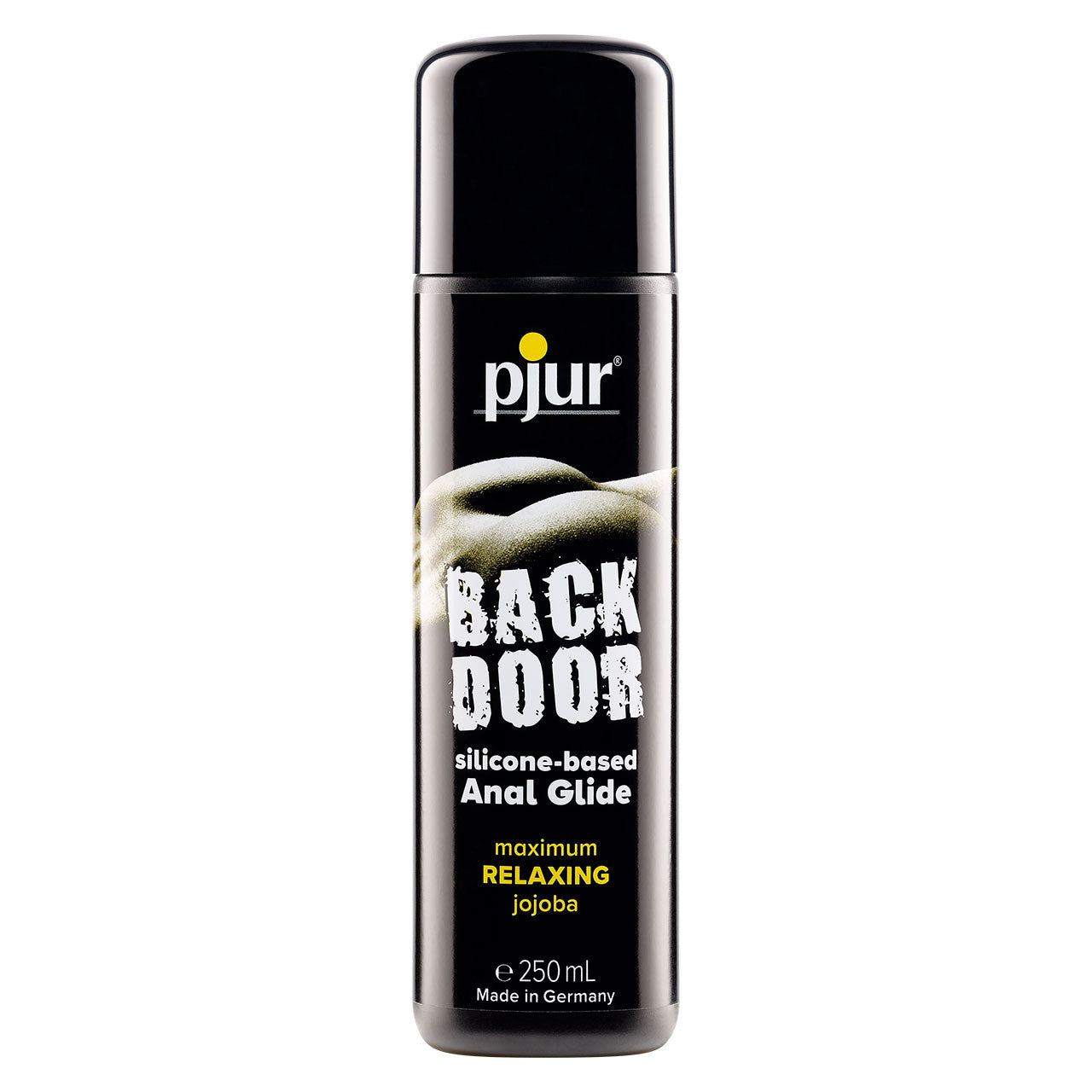 pjur Back Door Relaxing Glide 250ml Silicone Anal Lubricant with Jojoba - Value Size