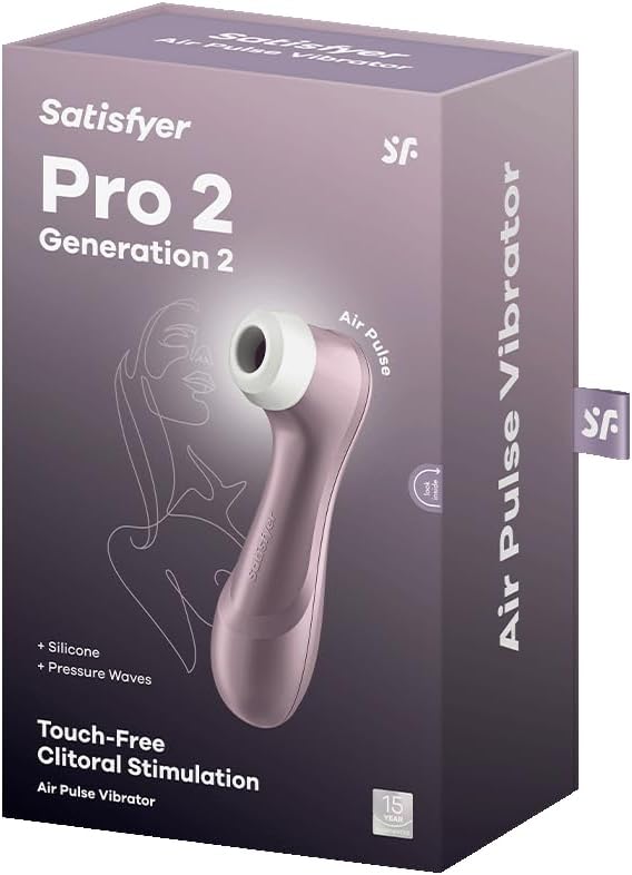 Satisfyer Pro 2 Gen 2 - Rose Gold USB Rechargeable Air Pulse Stimulator