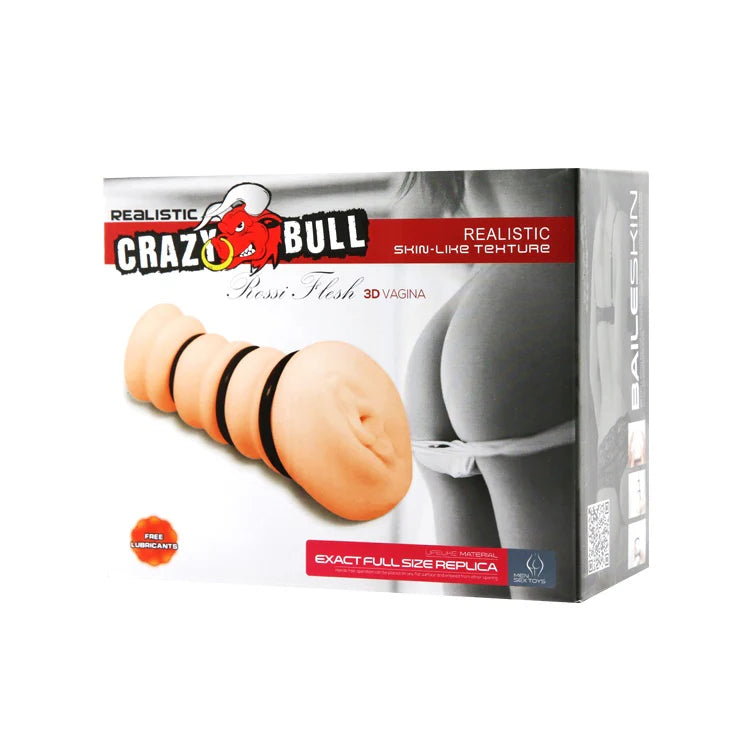 Crazy Bull Rossi 3D Vagina Masturbator Flesh