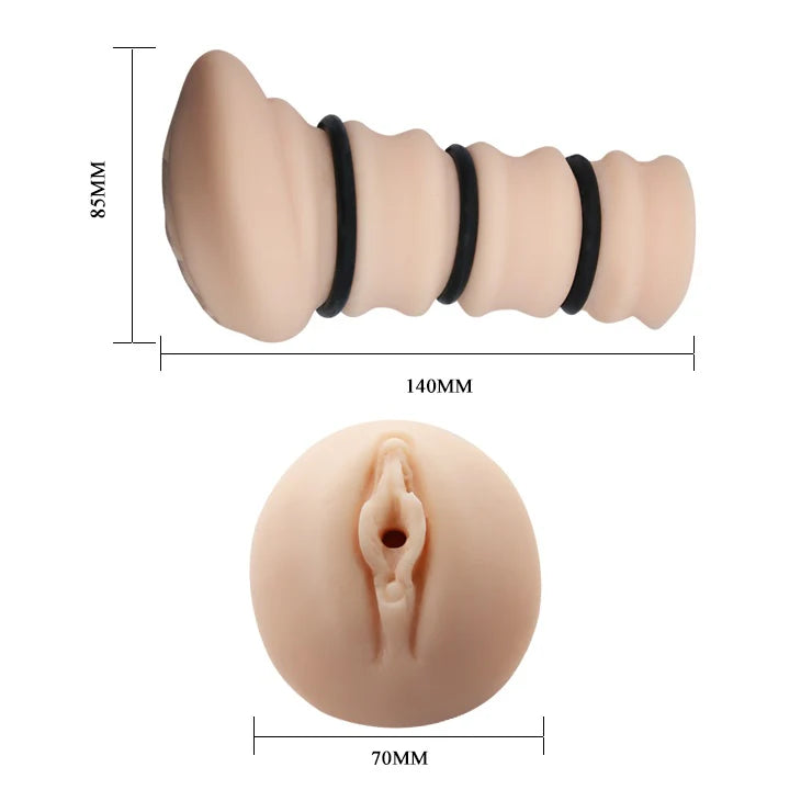 Crazy Bull Rossi 3D Vagina Masturbator Flesh