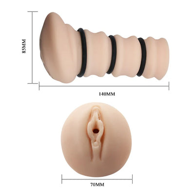 Crazy Bull Rossi 3D Vagina Masturbator Flesh