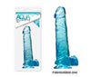 8" Aqua Quartz Dildo