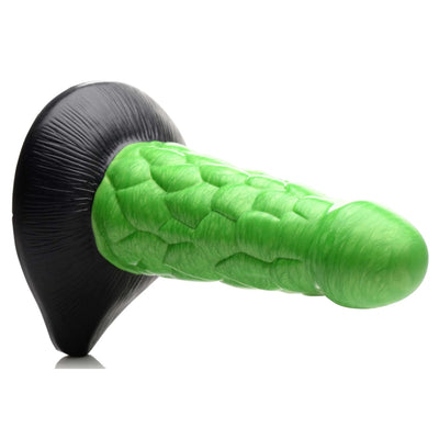 Creature Cocks RADIOACTIVE REPTILE THICK SCALY Silicone Dildo