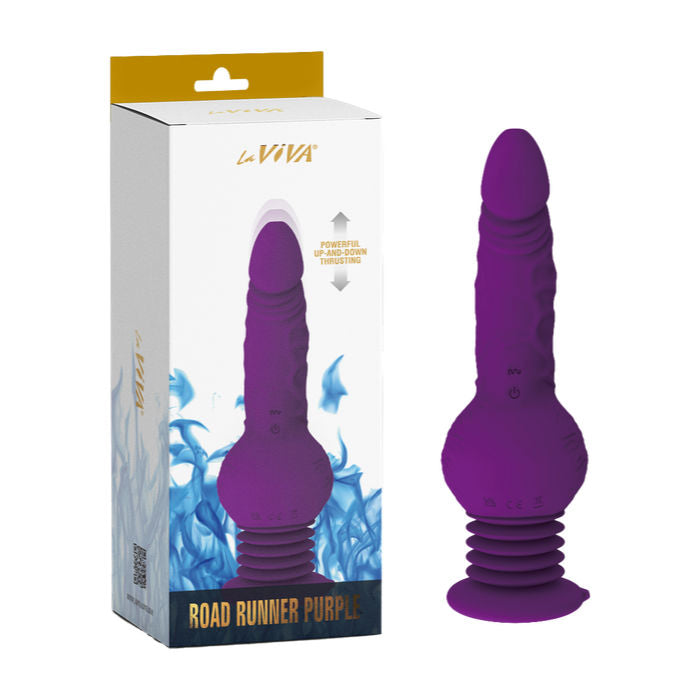 La Viva ROAD RUNNER Thrusting and Rotating Realistic Vibrator - Adult Super Stores - Adult Superstores Rockdale La Viva ROAD RUNNER Thrusting and Rotating Realistic Vibrator - Adult Super Stores - Adult Superstores Rockdale