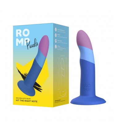 Romp Piccolo 5 Inch Curved Silicone Dildo