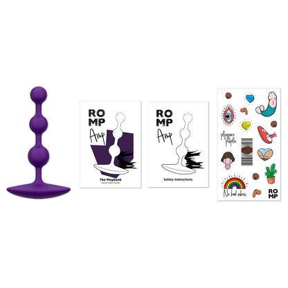 Romp AMP Silicone Anal Beads 