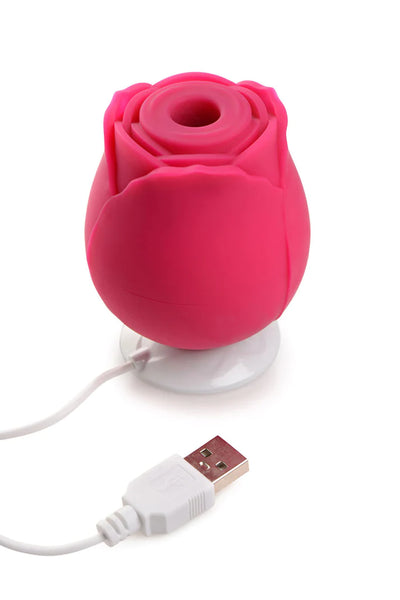 Gossip CUM INTO BLOOM Clitoral Suction Stimulator Rose Lust Rose Vibrator