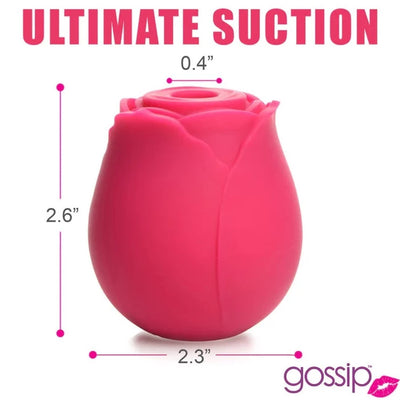 Gossip CUM INTO BLOOM Clitoral Suction Stimulator Rose Lust Rose Vibrator