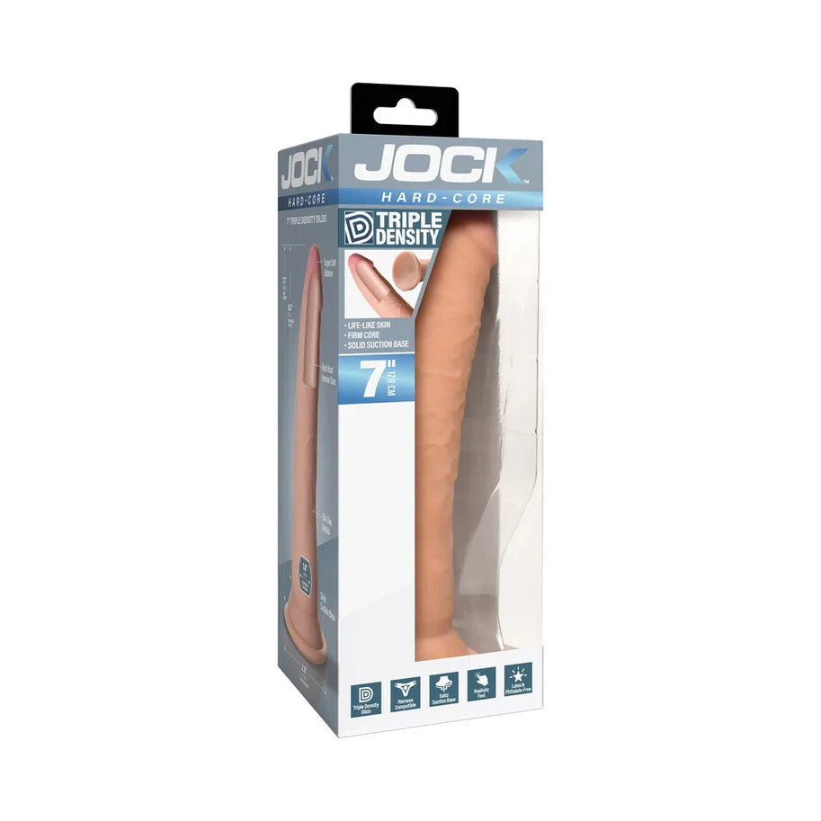 JOCK Hard-Core 7" Triple Density Dildo