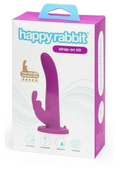 Happy Rabbit Vibrating Strap-On Harness Kit