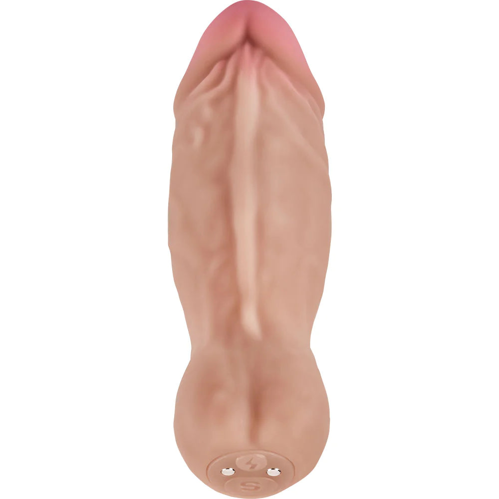 Shaft Always Up Model B Flexiskin Liquid Silicone BULLET Vibrator 4.3 inch