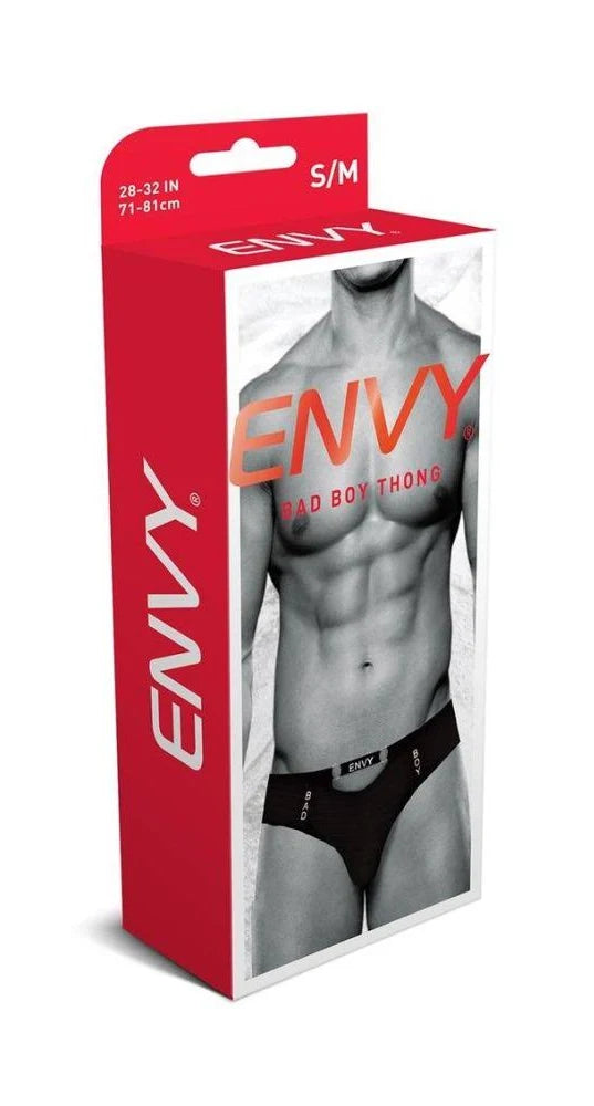 Envy Bad Boy Brief Black - S/M