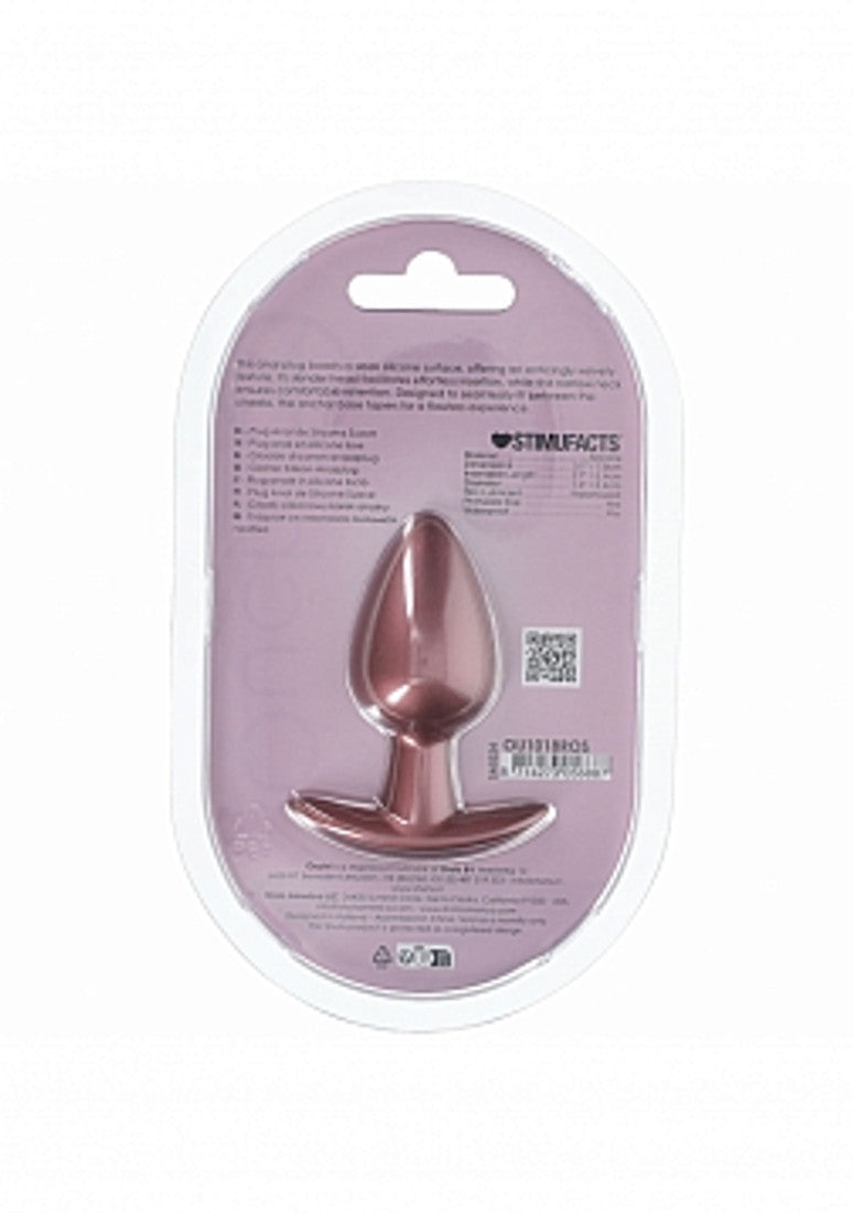 OUCH, Smooth silicone anal Plug 3.1"