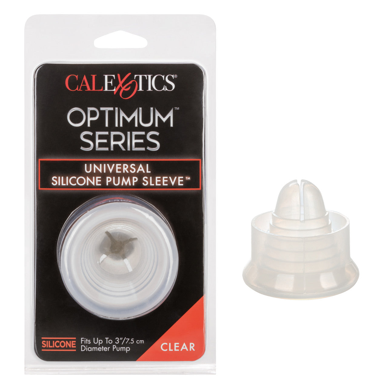 Optimum Series UNIVERSAL SILICONE PUMP SLEEVE Clear