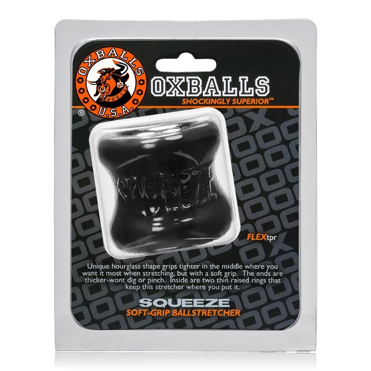 OXBALLS SQUEEZE hourglass ballstretcher BLACK