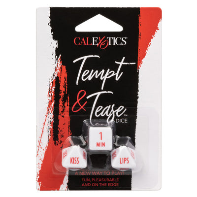 CaleXOtics TEMPT AND TEASE Dice Game (3 Pack)