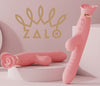 Zalo ROSE RABBIT THRUSTER Strawberry Pink Rotating Vibrator