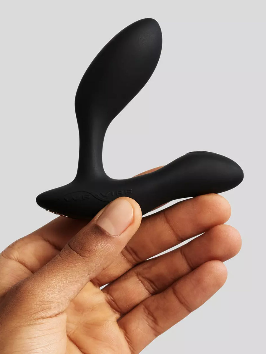 We Vibe VECTOR+ App and Wireless Remote Controlled Rechargeable Prostate Massager Black
