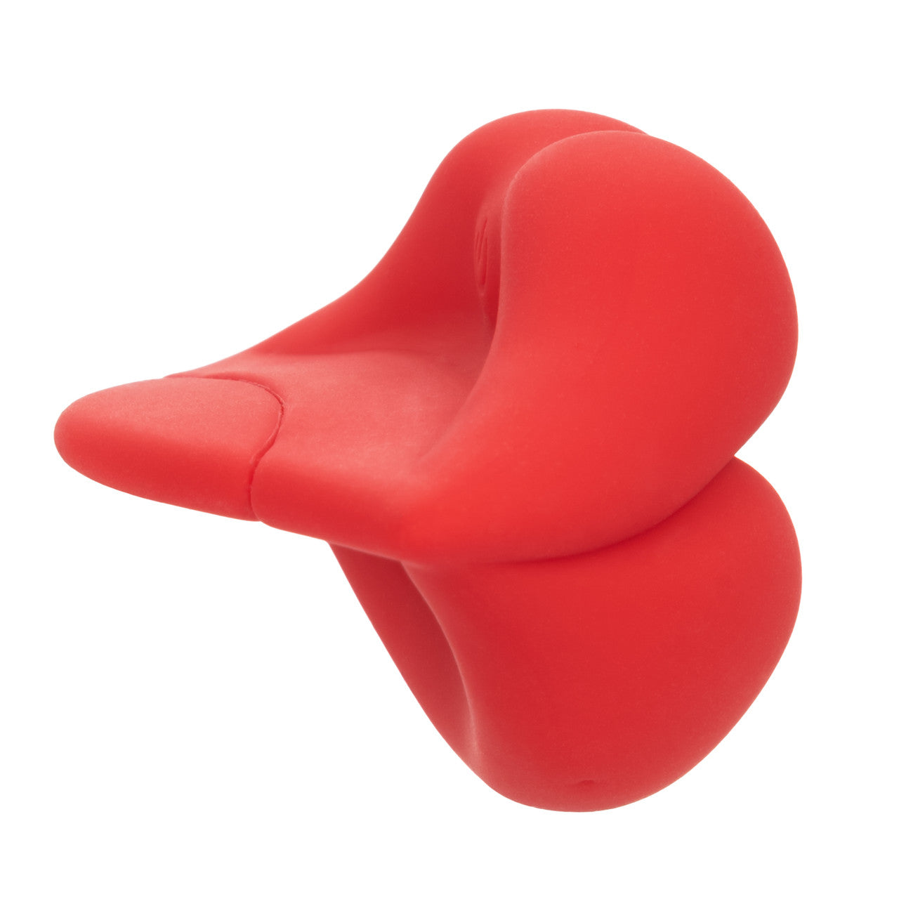 Naughty Bits MUAH Vibrating Lips Red Mini Bullet Vibrator