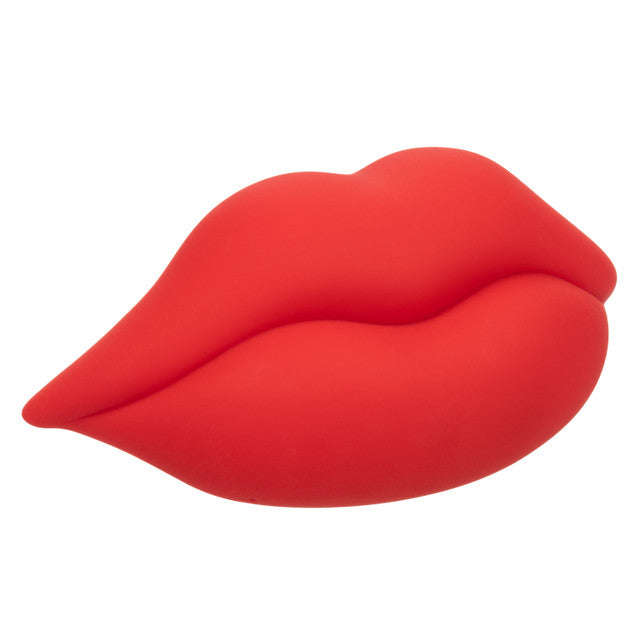 Naughty Bits MUAH Vibrating Lips Red Mini Bullet Vibrator