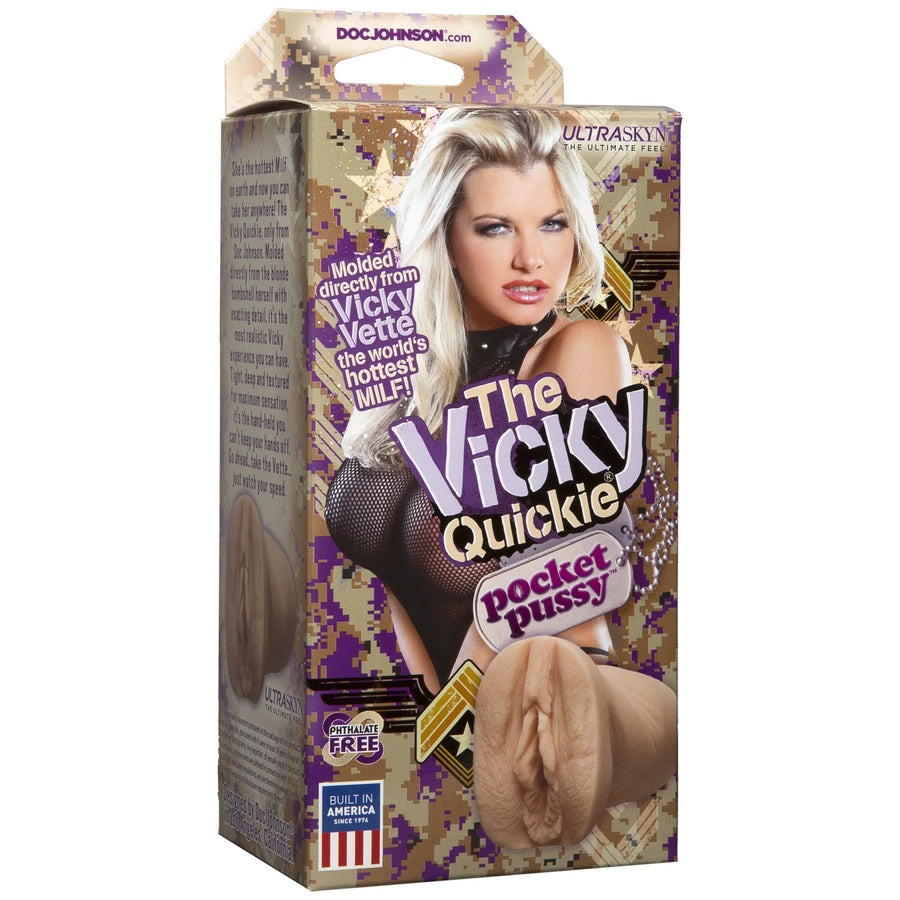 Signature Strokers THE VICKY QUICKIE Vicky Vette MILF Superstar Pocket Pussy