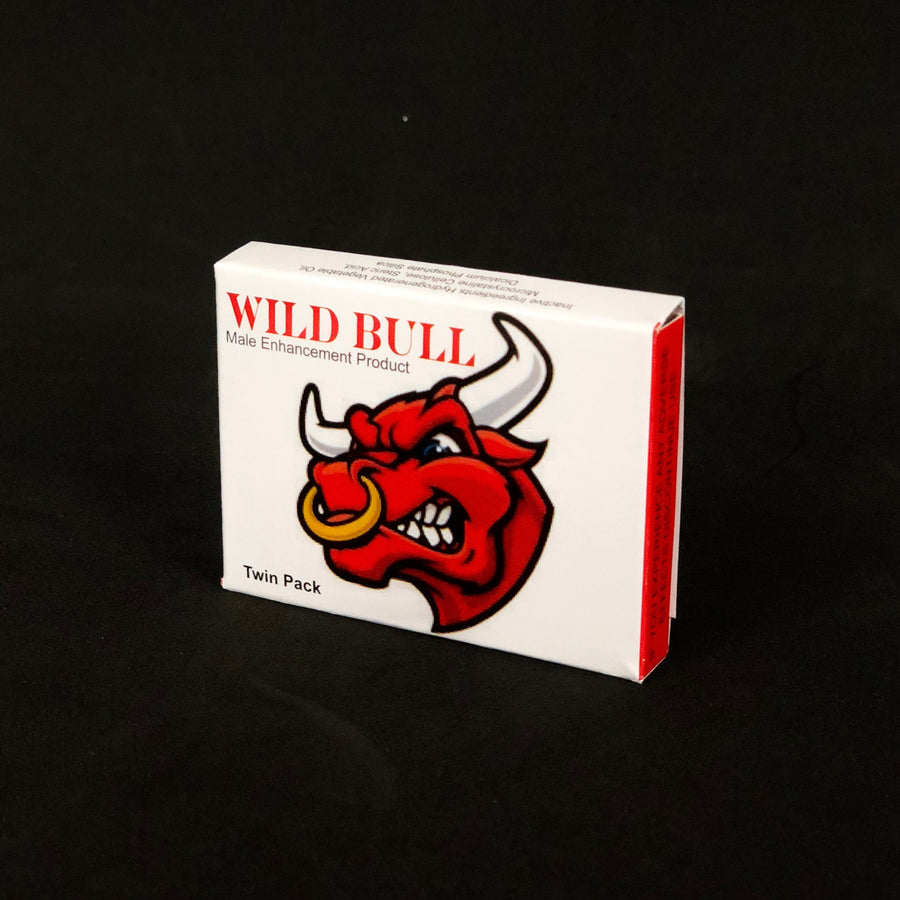 Wild Bull Herbal Male Performance Enhancement Pills (Twin Pack)