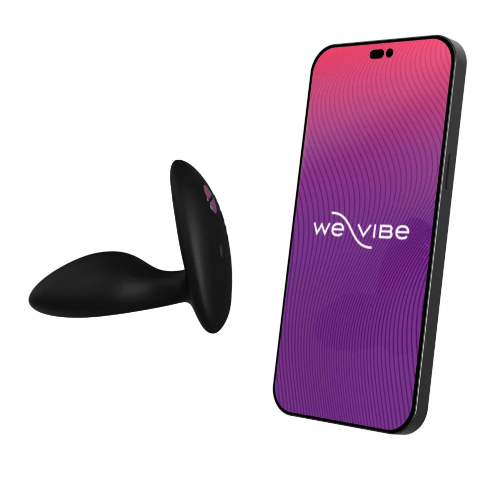 We-Vibe Ditto+ Black Anal Vibrator - Premium Beginner-Friendly Design