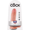 Pipedream King Cock Realistic Dildo with Balls and Suction Cup Mount Base 7 inch