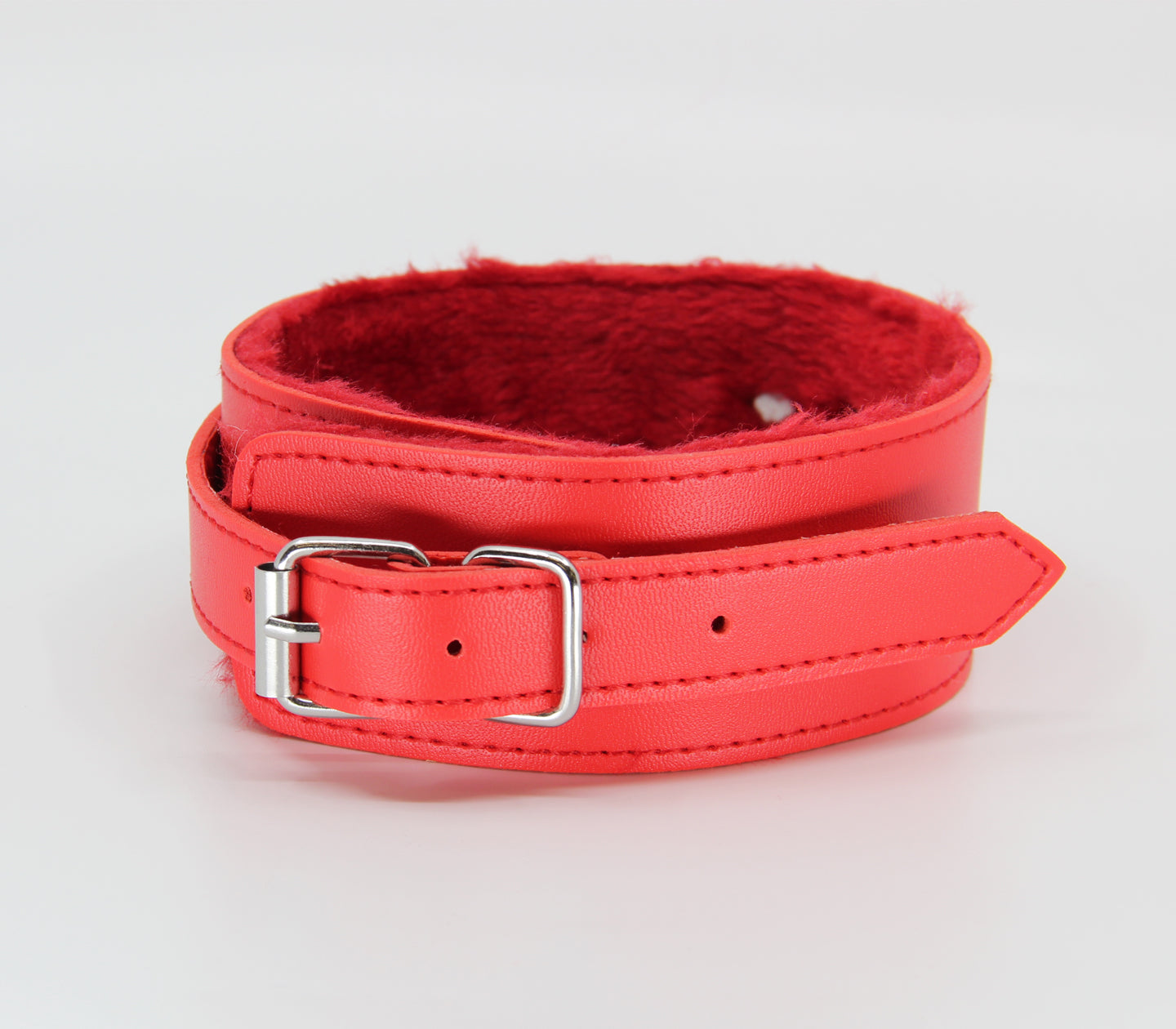 Berlin Baby Faux Fur Lined Adjustable Collar and Leash Set