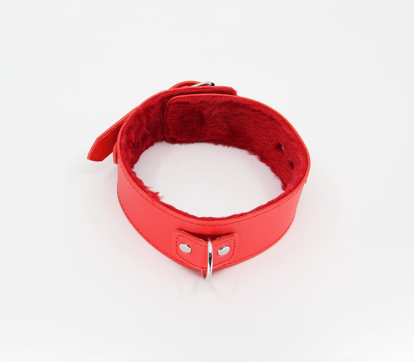 Berlin Baby Faux Fur Lined Adjustable Collar and Leash Set