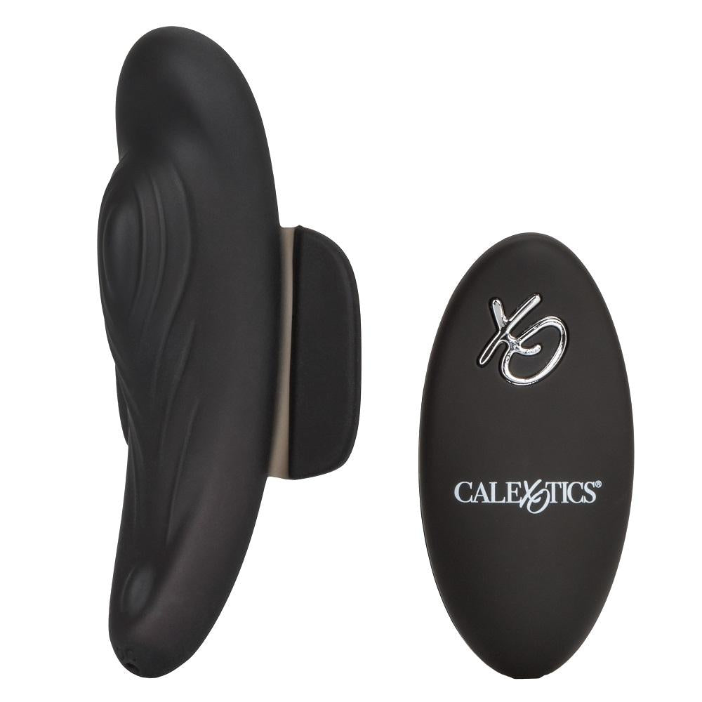 CalExotics Lock N Play Panty Teaser Silicone Vibrator with Remote Control