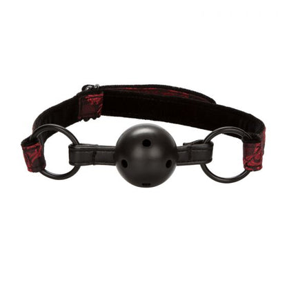 CalExotics Scandal Bed Restraint Kit includes Under the Bed Restraint + Blindfold + Breathable Ball Gag + Wrist Handcuffs + Ankle Restraints