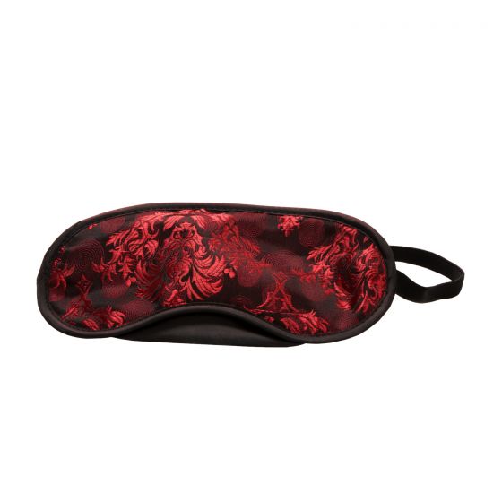 CalExotics Scandal Bed Restraint Kit includes Under the Bed Restraint + Blindfold + Breathable Ball Gag + Wrist Handcuffs + Ankle Restraints