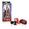 CalExotics Scandal Beginners Fetish Kit includes Silicone Nipple Pumps + Eye Mask Blindfold + Bondage Pleasure Tape