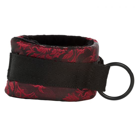 CalExotics Scandal Breathable Ball Gag with Collar and Wrist Handcuffs