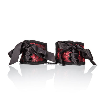 CalExotics Scandal Corset Cuffs can be used as Wrist Handcuffs or Ankle Cuffs
