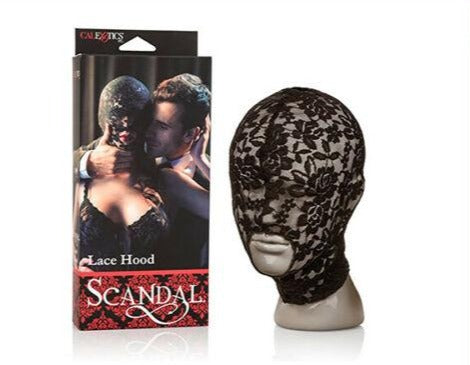 CalExotics Scandal Lace Hood One Size Black