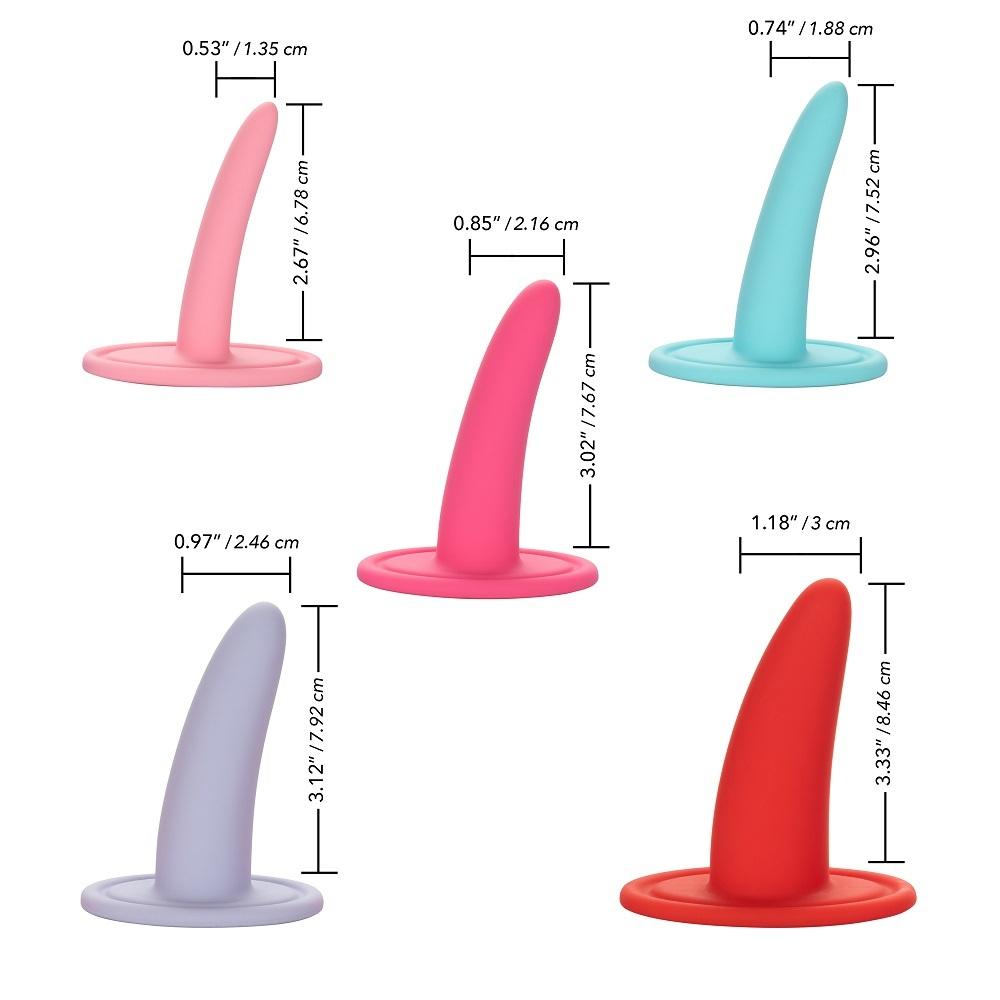 CalExotics She-Ology 5 Piece Wearable Vaginal Dilator Set
