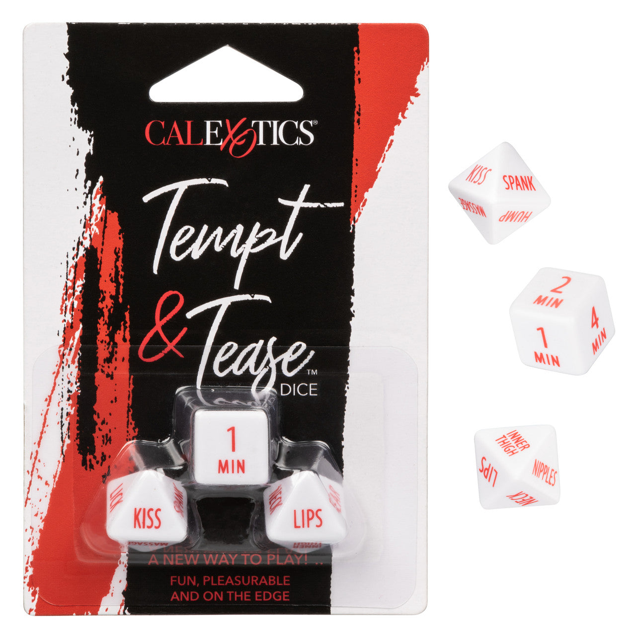 CaleXOtics TEMPT AND TEASE Dice Game (3 Pack)