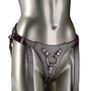 Calexotics Her Royal Harness The Regal Queen Vegan Leather Corset Strap On Harness
