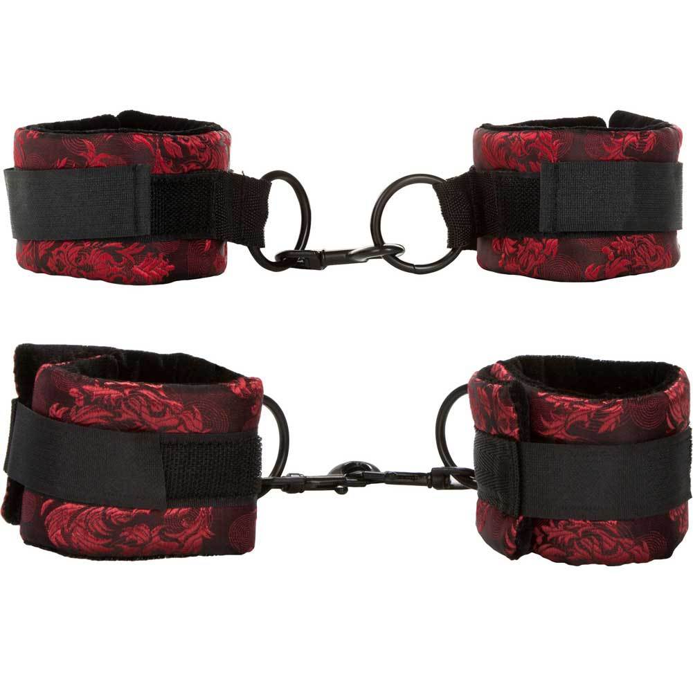 CalExotics Scandal Universal Wrist Handcuffs and Ankle Cuffs Set (2 Pairs included)