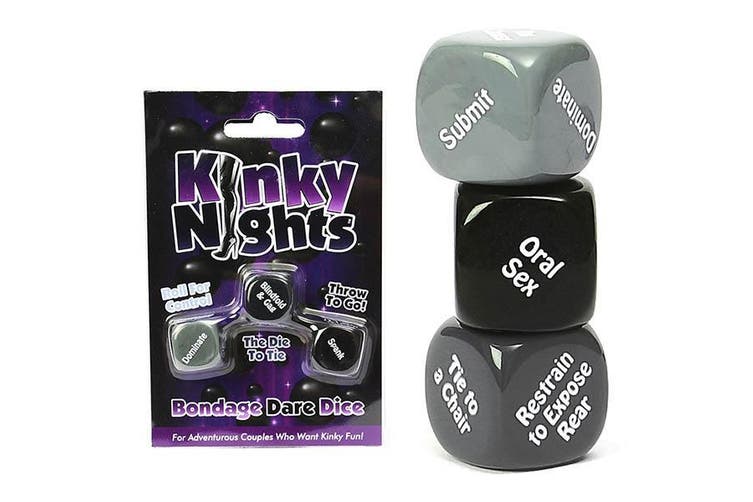 Creative Conceptions Kinky Nights Bondage Dare Dice Adult Game for Couples