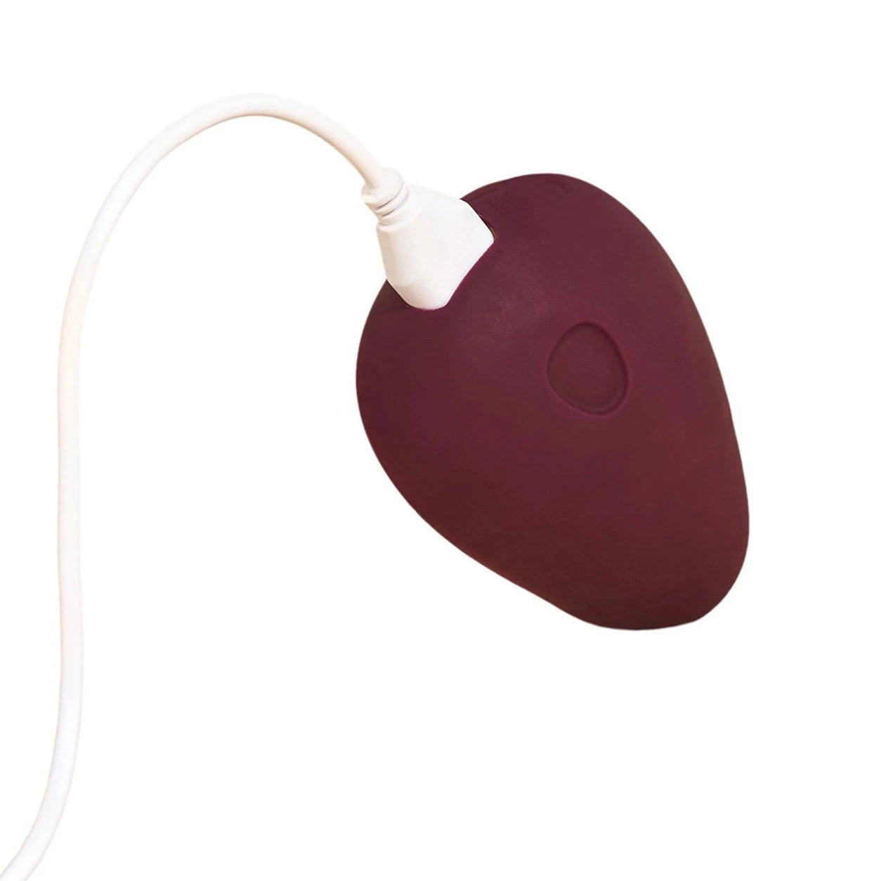 Dame POM Palm-Sized Flexible Clitoral Vibrator Plum