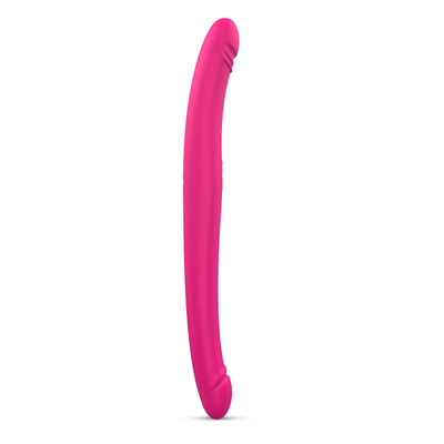 Dorcel Luxury ORGASMIC DOUBLE DO Thrusting and Vibrating Double Ended Dildo Pink