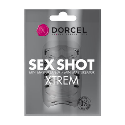 Dorcel SEX SHOT XTREM Mini Extreme Clear Male Masturbator