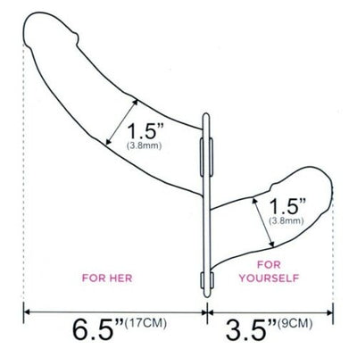 Excellent Power Double Thruster Silicone Vibrating Double Ended Dildo with Strap On Harness and Remote Control