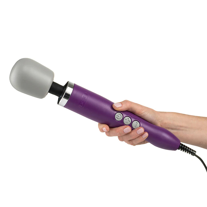 Doxy ORIGINAL MASSAGER Extra Powerful Massage Wand Mains Powered Vibrator Purple