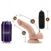 Dr Skin DR KEN Vibrating Realistic Cock with Suction Cup 6.5 inch Vanilla Dildo with Remote Control